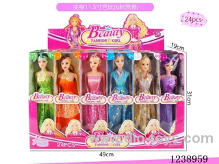 11.5 inch Barbie 6 styles mixed