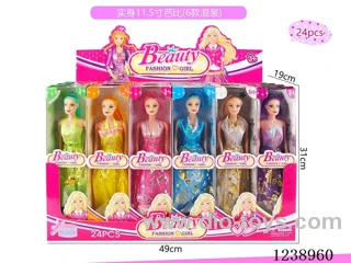 11.5 inch Barbie 6 styles mixed