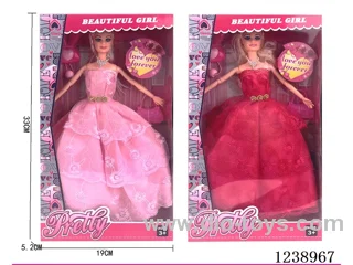 11.5 inch Barbie set 2 styles mixed