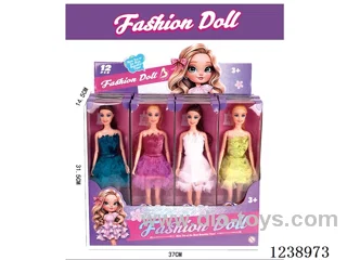 11.5 inch Barbie 4 styles mixed