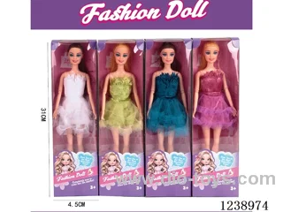 11.5 inch Barbie 4 styles mixed