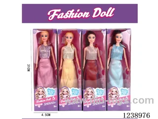 11.5 inch Barbie 4 styles mixed