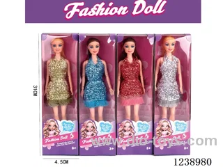 11.5 inch Barbie 4 styles mixed