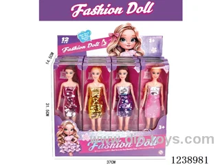11.5 inch Barbie 4 styles mixed