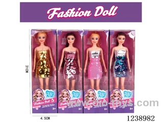11.5 inch Barbie 4 styles mixed