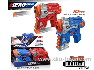 soft bullet gun set 10PCS