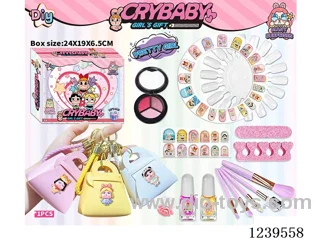 DIY Coin Purse with Nail Art / Blush / Nail Polish Set