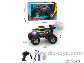 1:16 4ch RC Car with light/spray (Included Battery)