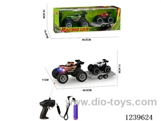 1:22 4ch RC Car with light /Inertia Off-road Buggy (Included Battery)