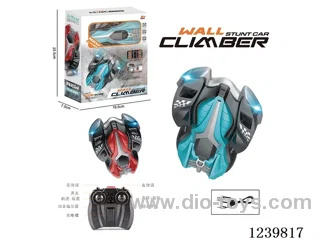 1:30 Infrared lighted wall-climbing stunt car (included battery)