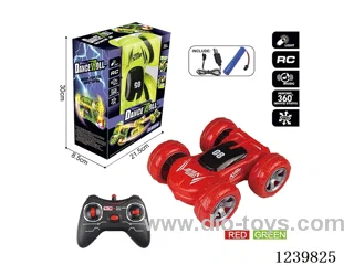Lights Music Double Sided Dumper Stunt Car (2.4G included battery)