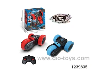 Lighted Triple Wheel Stunt Car (2.4G not included battery)