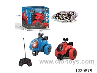 5th Wheel Lighted Stunt Car (27Mhz not included battery)