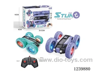 Double Sided Lighted Stunt Vehicle (2.4G not included battery)