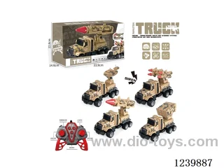 with light and music military dismantling RC car (2.4G not included battery)