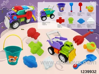 9pcs beach sets in net bag