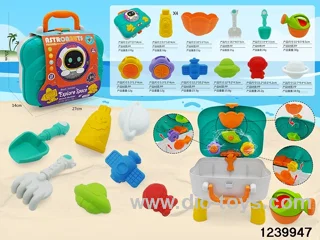 15pcs beach sets in paper card