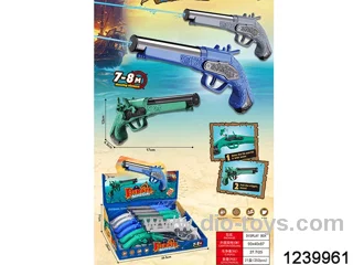 Transparent water gun in display box 12pcs