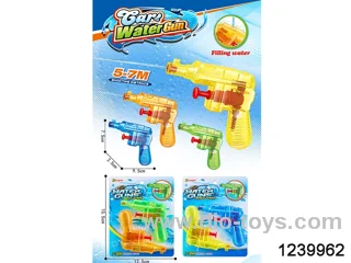 mini water gun in tie on card