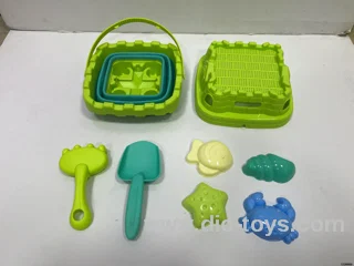 beach bucket(8pcs accessories) in net bag