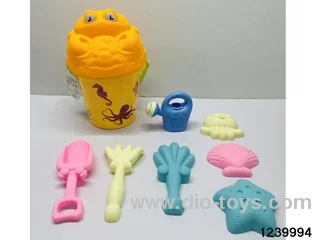 9 pcs beach toys in hangtag