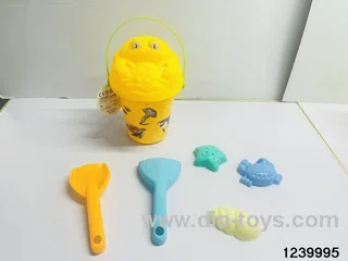 7 pcs beach toys in hangtag
