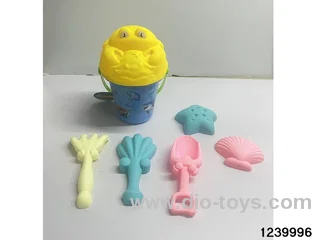 7 pcs beach toys in hangtag