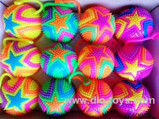 7.5CM Spiked Massage Balls with Lights