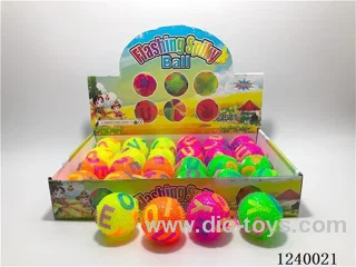 6.5 glittery whistling alphabet balls