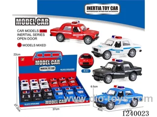 Inertial Police Cars (12PCS)