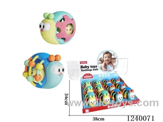 Snail rattle ball 12PCS