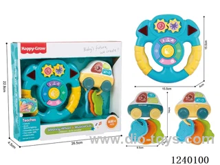 Early Learning Steering Wheel W L/M Key chain set