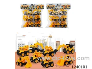 Inertia Engineering Vehicle 6PCS (2 Mixed)