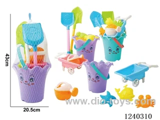 beach toys 8PCS (2-colour mix)