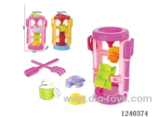 Beach Toys 6PCS (Red/Yellow)