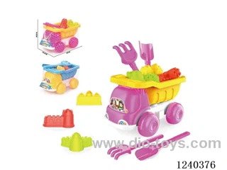 Beach Toys 6PCS (Red/Yellow)