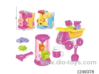 Beach Toys 7PCS (Red/Yellow)
