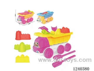 Beach Toys 6PCS (Red/Orange)