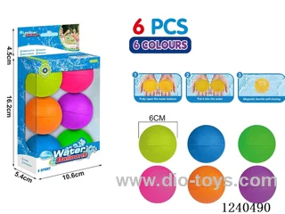 Silicone water ball（6PCS）