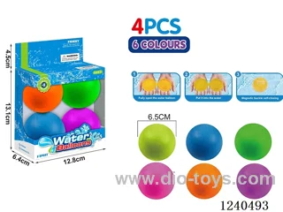 Silicone water ball（4PCS）