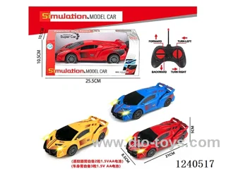 4ch rc car with light not included battery