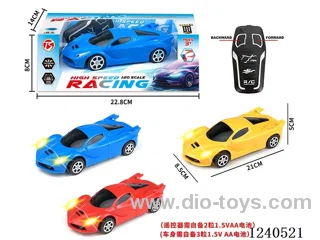 2ch rc car with light not included battery