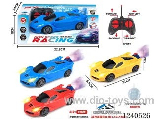 5ch rc car with light included battery