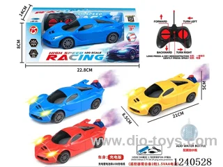 6ch rc car with light included battery