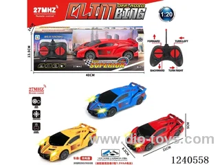 4ch rc car with light included battery