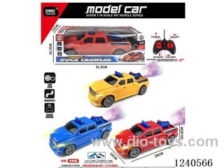 6ch rc car with light included battery