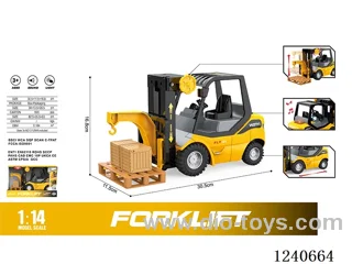 1:14 Inertia Forklift with Wooden Carriage W L/M included battery