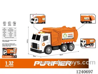 1:32 Inertia Box Sanitation (Orange) W L/M included battery