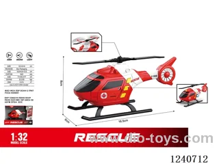 1:32 Helicopter W L/M included battery
