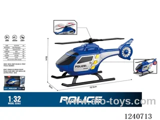 1:32 Helicopter W L/M included battery